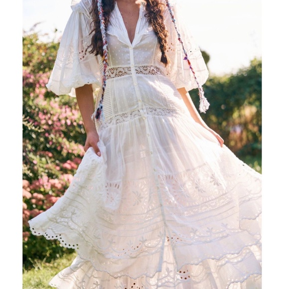 LoveShackFancy Dresses & Skirts - Titania Midi Dress
